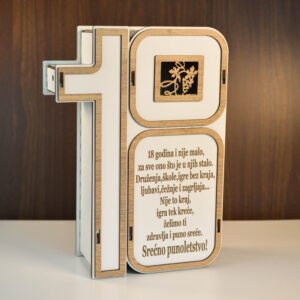 KUTIJE BROJEVI - kutije broj za vino 27x11x10 cm- bez dekoracija