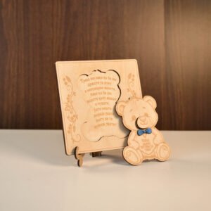 POZIVNICE ZA KUMSTVO - meda (15x15cm)